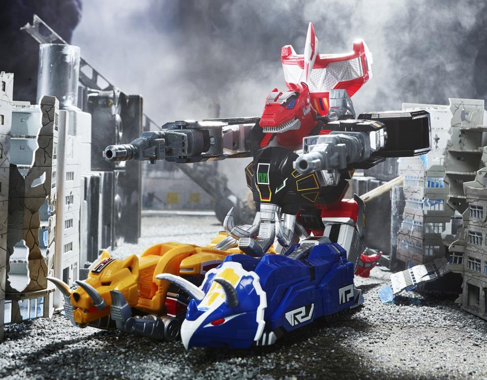 Mighty Morphin Power Rangers Lightning Collection Zord Ascension Project 1/144 Scale Dino Megazord Gallery Image 9