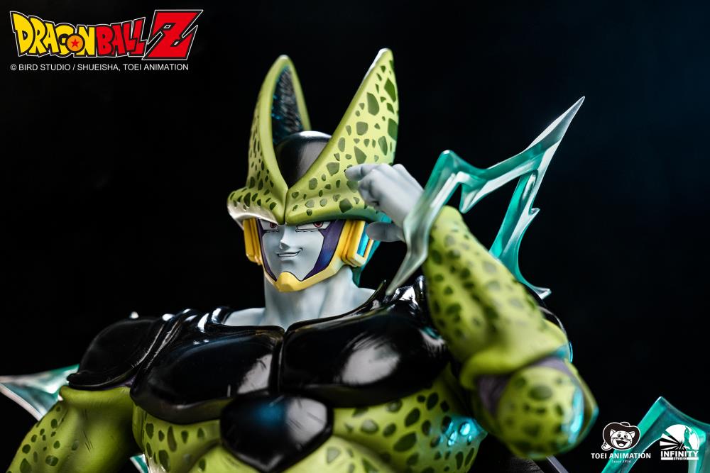 Dragon Ball Z Cell (Perfect Form) 1/4 Scale Statue Gallery Image 23