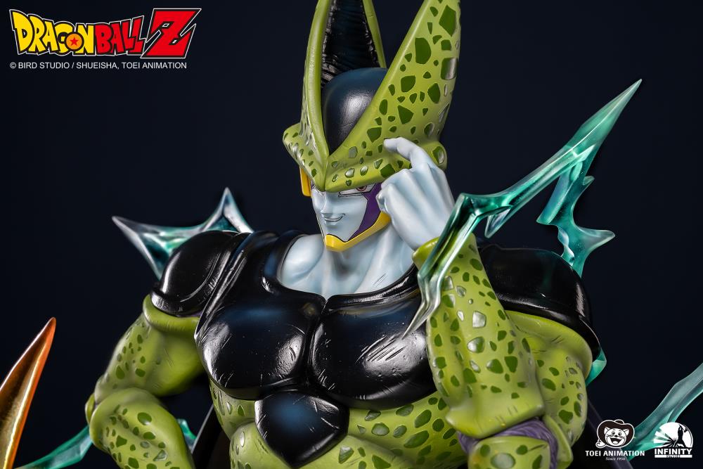 Dragon Ball Z Cell (Perfect Form) 1/4 Scale Statue Gallery Image 24