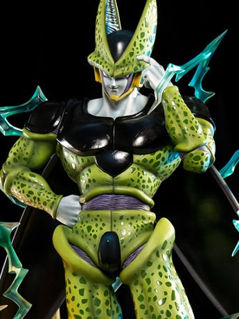 Dragon Ball Z Cell (Perfect Form) 1/4 Scale Statue Gallery Image 2