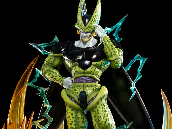 Dragon Ball Z Cell (Perfect Form) 1/4 Scale Statue Gallery Image 1