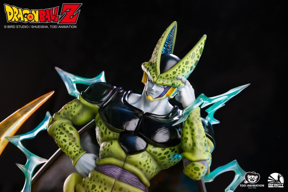 Dragon Ball Z Cell (Perfect Form) 1/4 Scale Statue Gallery Image 21