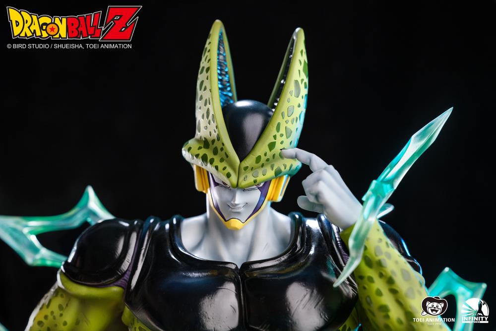 Dragon Ball Z Cell (Perfect Form) 1/4 Scale Statue Gallery Image 22
