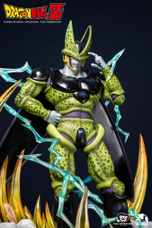 Dragon Ball Z Cell (Perfect Form) 1/4 Scale Statue Gallery Image 13