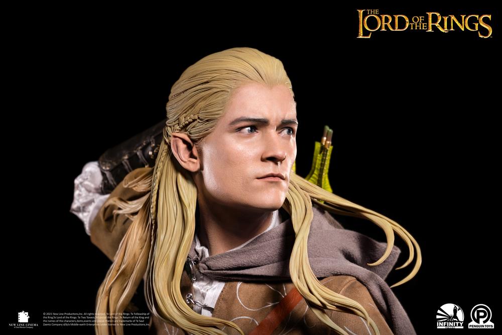 The Lord of the Rings Master Forge Series Legolas (Premium Ver.) 1/2 Scale Limited Edition Statue Gallery Image 11