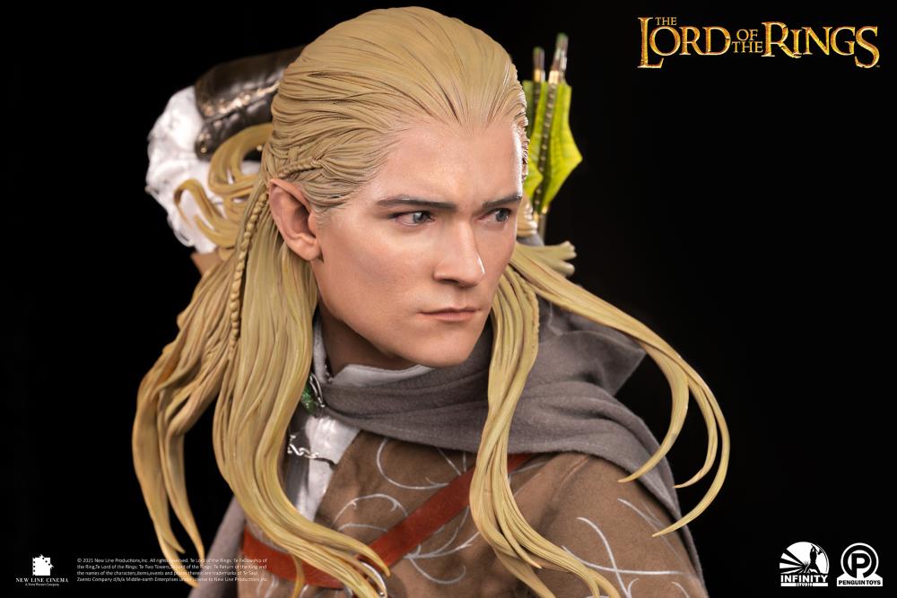 The Lord of the Rings Master Forge Series Legolas (Premium Ver.) 1/2 Scale Limited Edition Statue Gallery Image 6