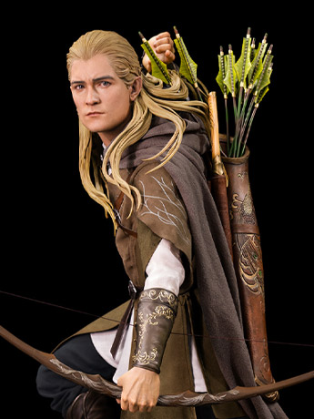 The Lord of the Rings Master Forge Series Legolas (Premium Ver.) 1/2 Scale Limited Edition Statue Gallery Image 2