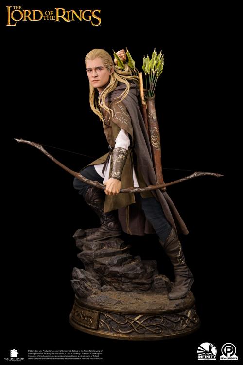 The Lord of the Rings Master Forge Series Legolas (Premium Ver.) 1/2 Scale Limited Edition Statue Gallery Image 4