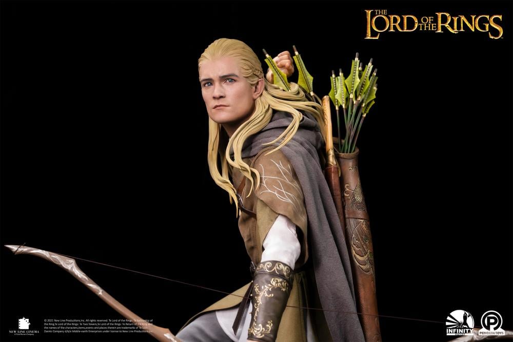 The Lord of the Rings Master Forge Series Legolas (Premium Ver.) 1/2 Scale Limited Edition Statue Gallery Image 14