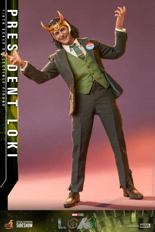 ホットトイズ TMS066 ロキ大統領 President Loki 1/6 Loki TMS066 President Loki 1/6th Scale Collectible Figure
