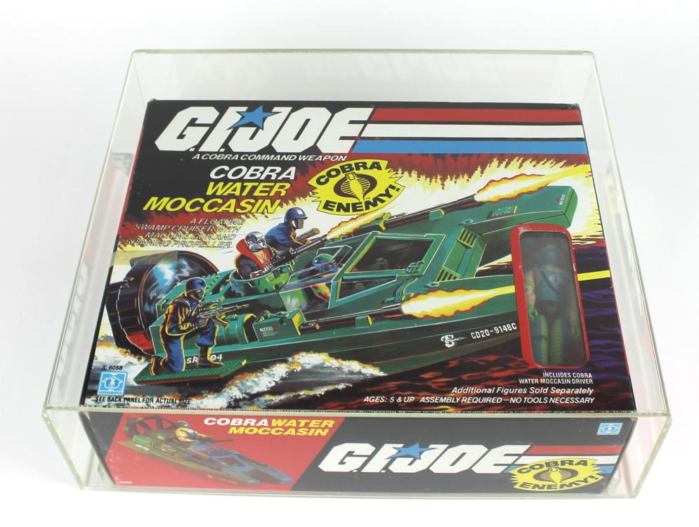 G.I. Joe: A Real American Hero 1984 Cobra Water Moccasin (Green Gloves) (AFA Grade 80Q) Gallery Image 5