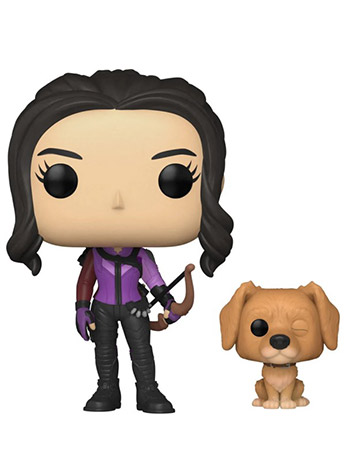 Pop! & Buddy Marvel Hawkeye Kate Bishop with Lucky the Pizza Dog Gallery Image 2