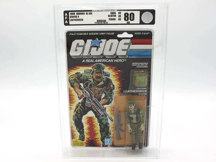 G.I. Joe: A Real American Hero 1986 Marine Leatherneck (AFA Grade 80)
