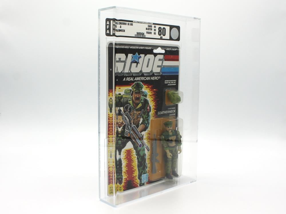 GIJOE　アクションソルジャー　フォーリンヘッドトーキング　レア　1960年代 G.I. Joe: A Real American Hero 1986 Marine Leatherneck (AFA Grade 80)