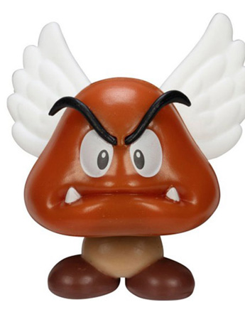 World of Nintendo Para Goomba 2.5-Inch Scale Limited Articulation Figure Gallery Image 2