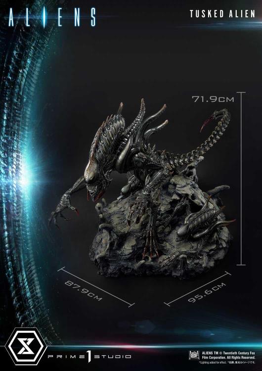Aliens Premium Masterline Tusked Alien Limited Edition Statue (With Bonus) Gallery Image 14