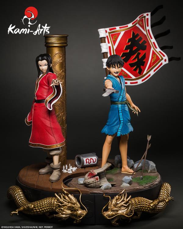 Kingdom Ei Sei & Shin 1/6 Scale Statue Gallery Image 3