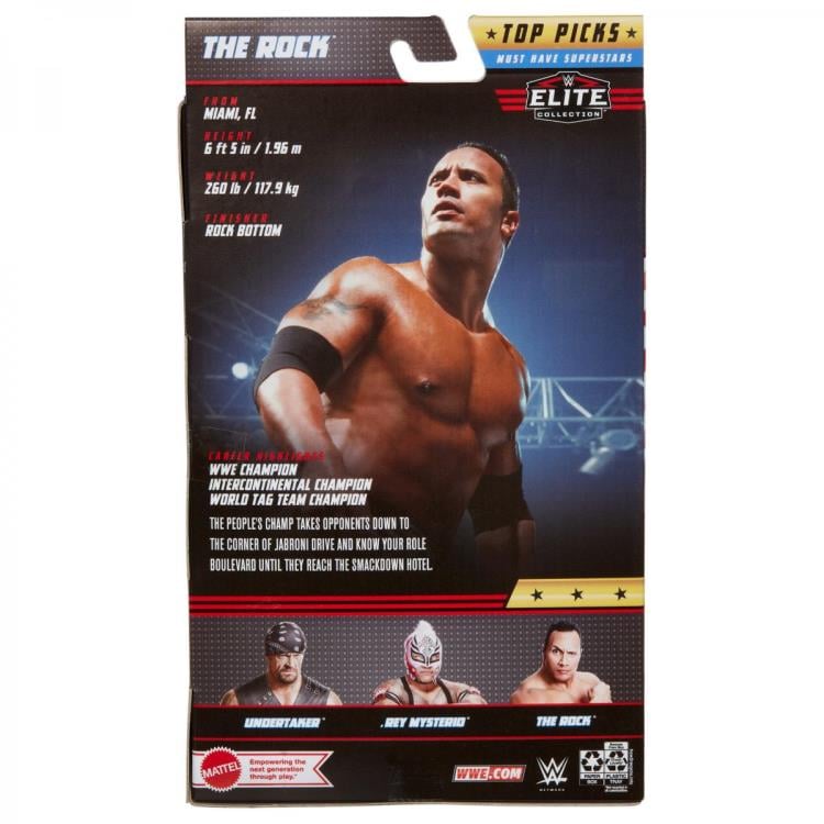 WWE Elite Collection Top Picks 2022 The Rock (Ver.2) Gallery Image 8