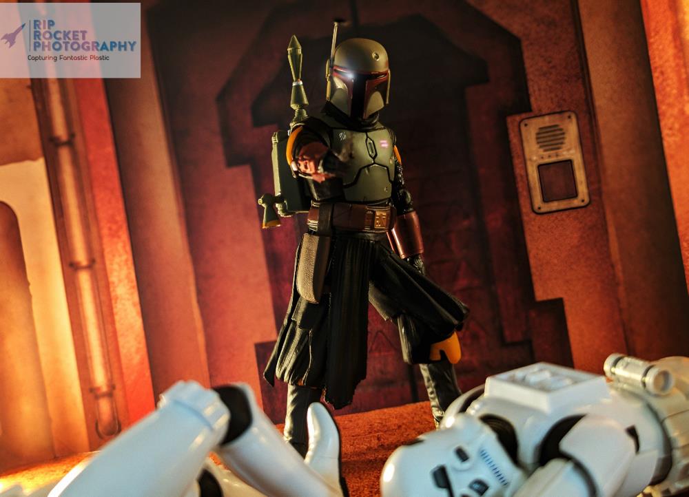 Star Wars: The Black Series 6" Deluxe Boba Fett (Book of Boba Fett) Gallery Image 3