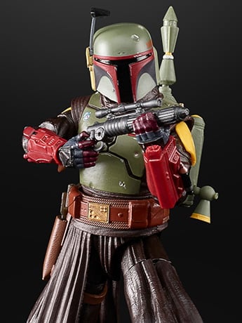Star Wars: The Black Series 6" Deluxe Boba Fett (Book of Boba Fett) Gallery Image 2
