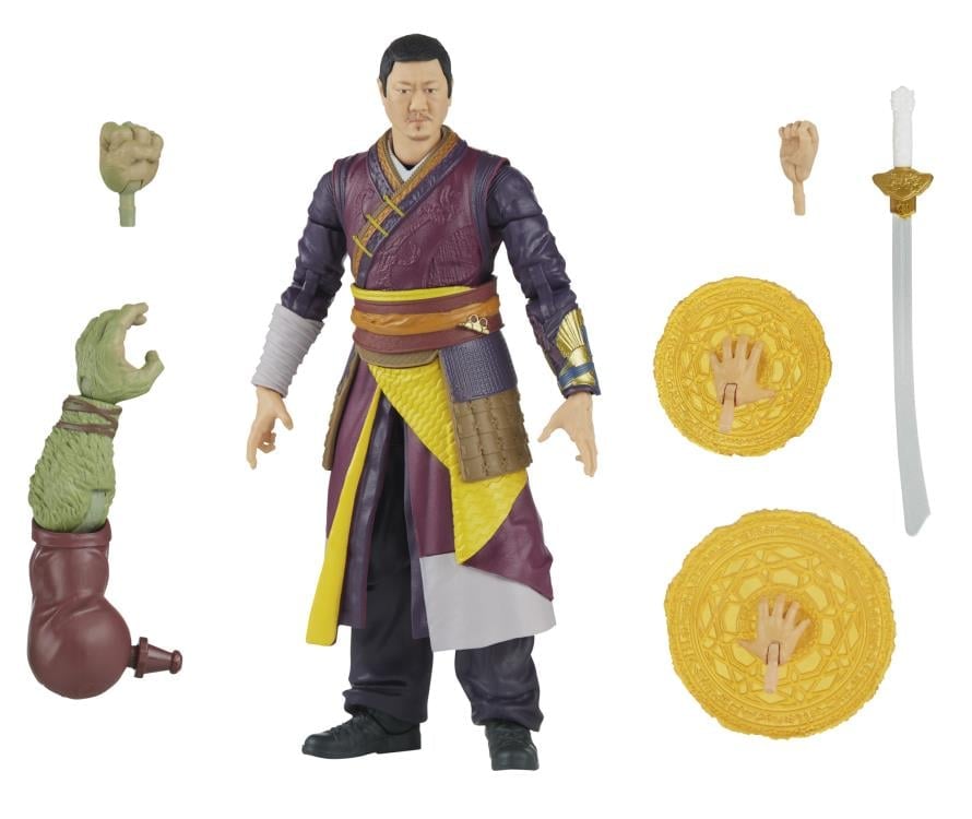 Doctor Strange in the Multiverse of Madness Marvel Legends Wong Action Figure (Rintrah BAF) Gallery Image 7