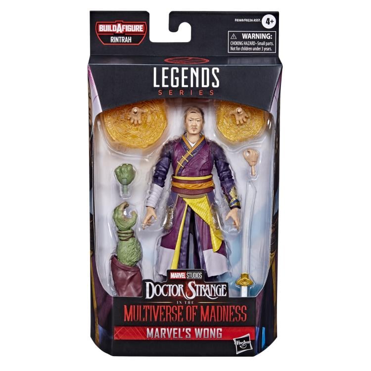 Doctor Strange in the Multiverse of Madness Marvel Legends Wong Action Figure (Rintrah BAF) Gallery Image 8