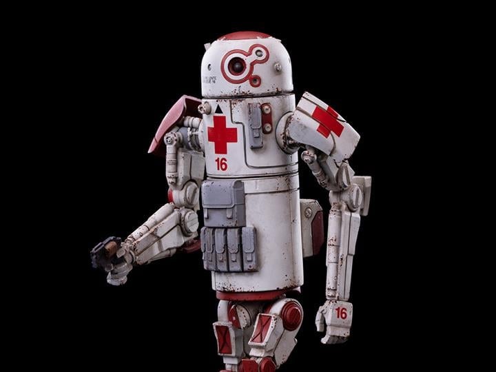 World War Robot Pocket Universe Bertie MK7 (Earth Defense Medic) 1/18 Scale Figure Gallery Image 1