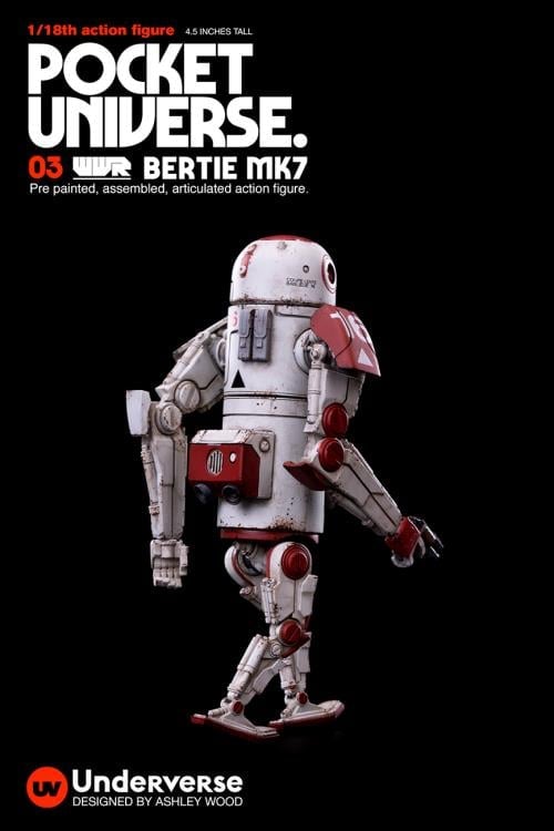 World War Robot Pocket Universe Bertie MK7 (Earth Defense Medic) 1/18 Scale Figure Gallery Image 6