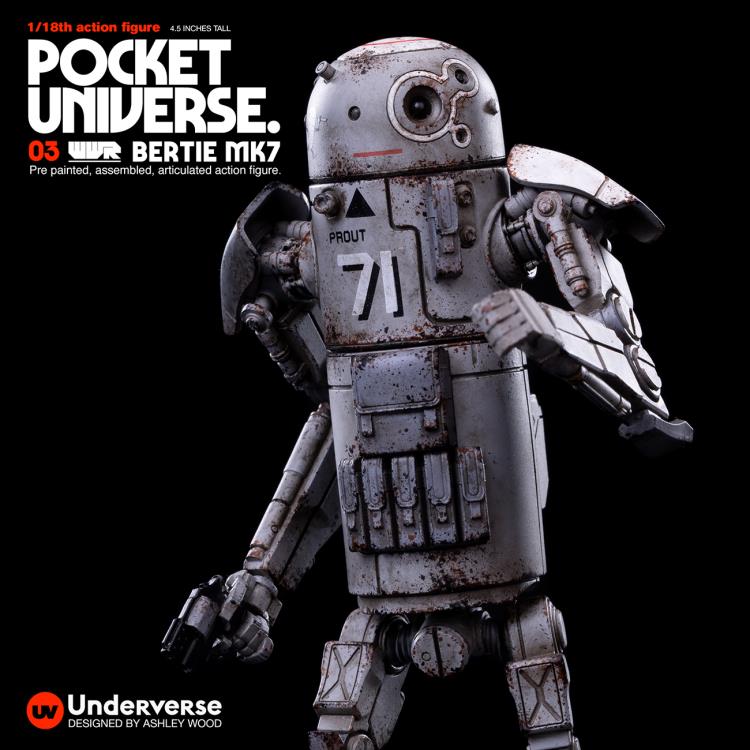 アンダーバース 1/18 POCKET UNIVERSE WWR MK7 EDM World War Robot Pocket Universe Bertie MK7 (Pacific Fleet Marine