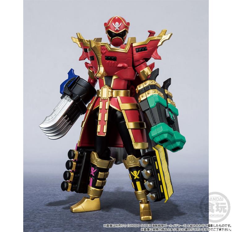 Kaizoku Sentai Gokaiger Shodo Super Vol.1 Boxed Set of 5 Figures Gallery Image 12