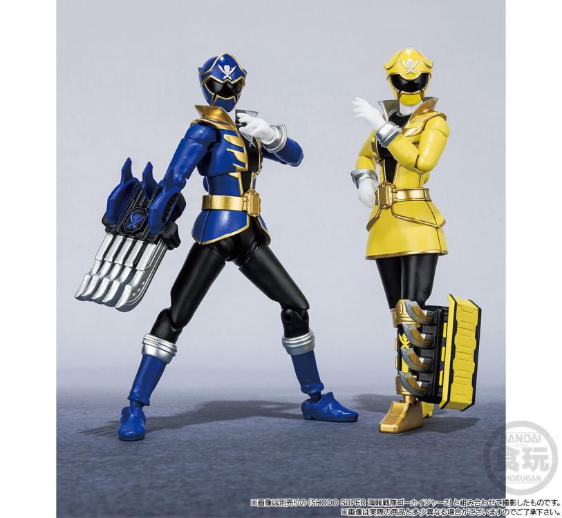 Kaizoku Sentai Gokaiger Shodo Super Vol.1 Boxed Set of 5 Figures Gallery Image 9