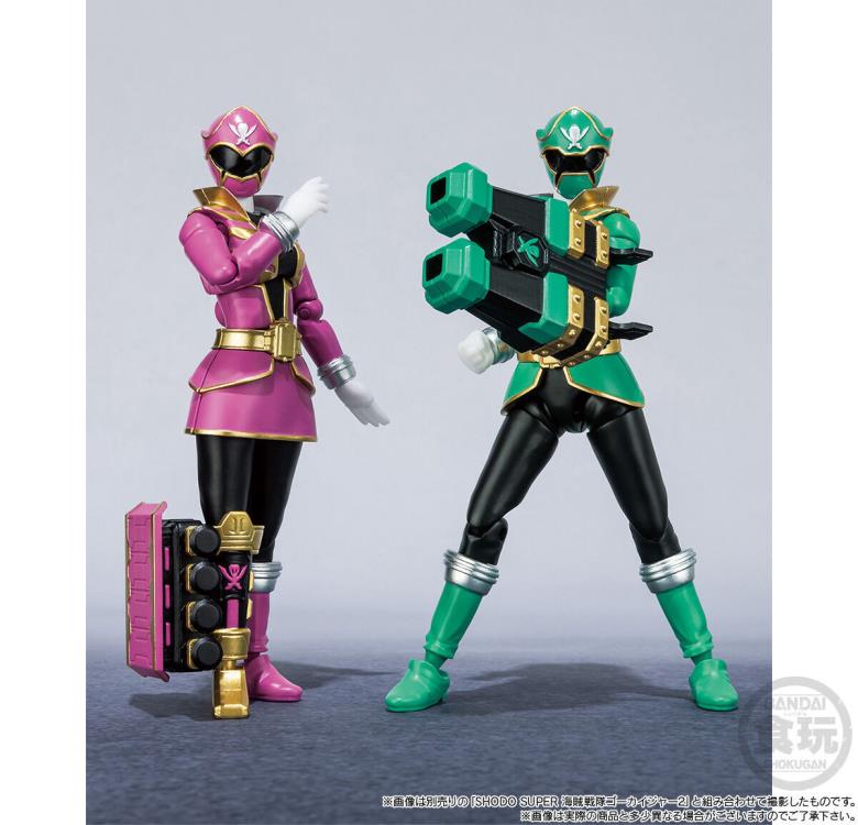 Kaizoku Sentai Gokaiger Shodo Super Vol.1 Boxed Set of 5 Figures Gallery Image 10