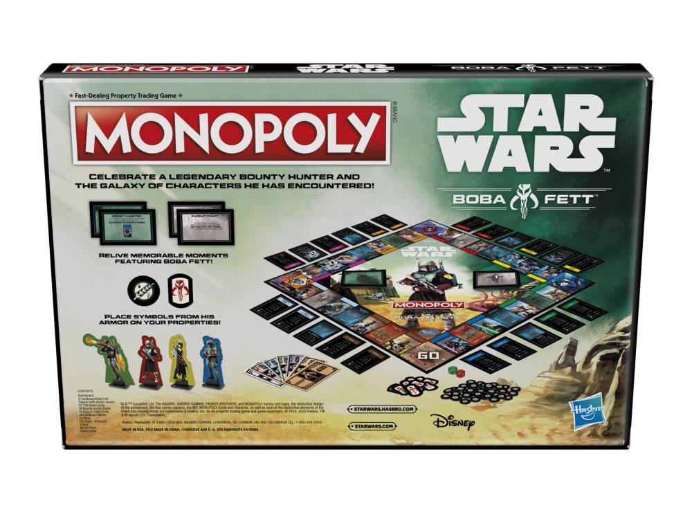 Monopoly: Star Wars Boba Fett Edition Gallery Image 6