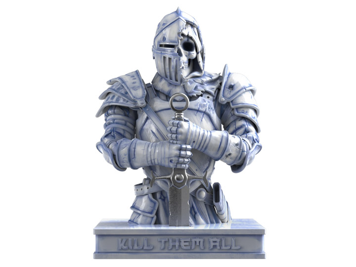 Hell Chamber: The Knight Kill Them All Limited Edition Art Collectible Gallery Image 1