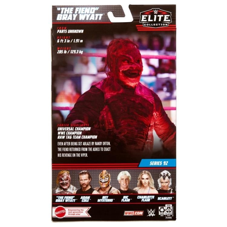 WWE Elite Collection Series 92 "The Fiend" Bray Wyatt (Burnt) Gallery Image 7