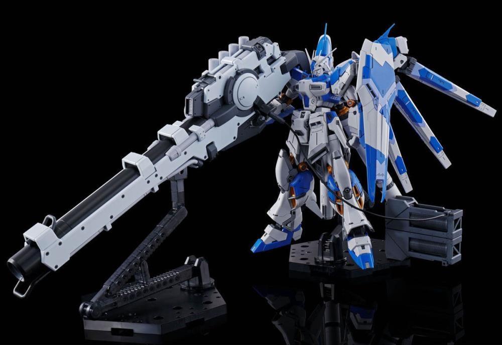 Mobile Suit Gundam: Char's Counterattack RG Hyper Mega Bazooka Launcher for Hi-v Gundam Exclusive 1/144 Scale Model Kit Gallery Image 7