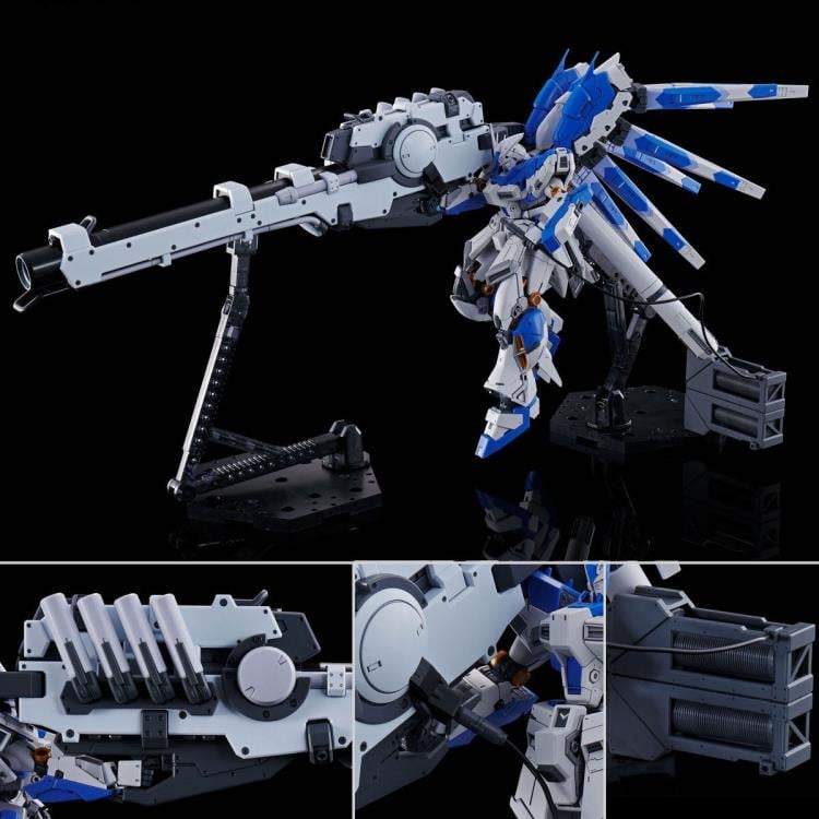 Mobile Suit Gundam: Char's Counterattack RG Hyper Mega Bazooka Launcher for Hi-v Gundam Exclusive 1/144 Scale Model Kit Gallery Image 3