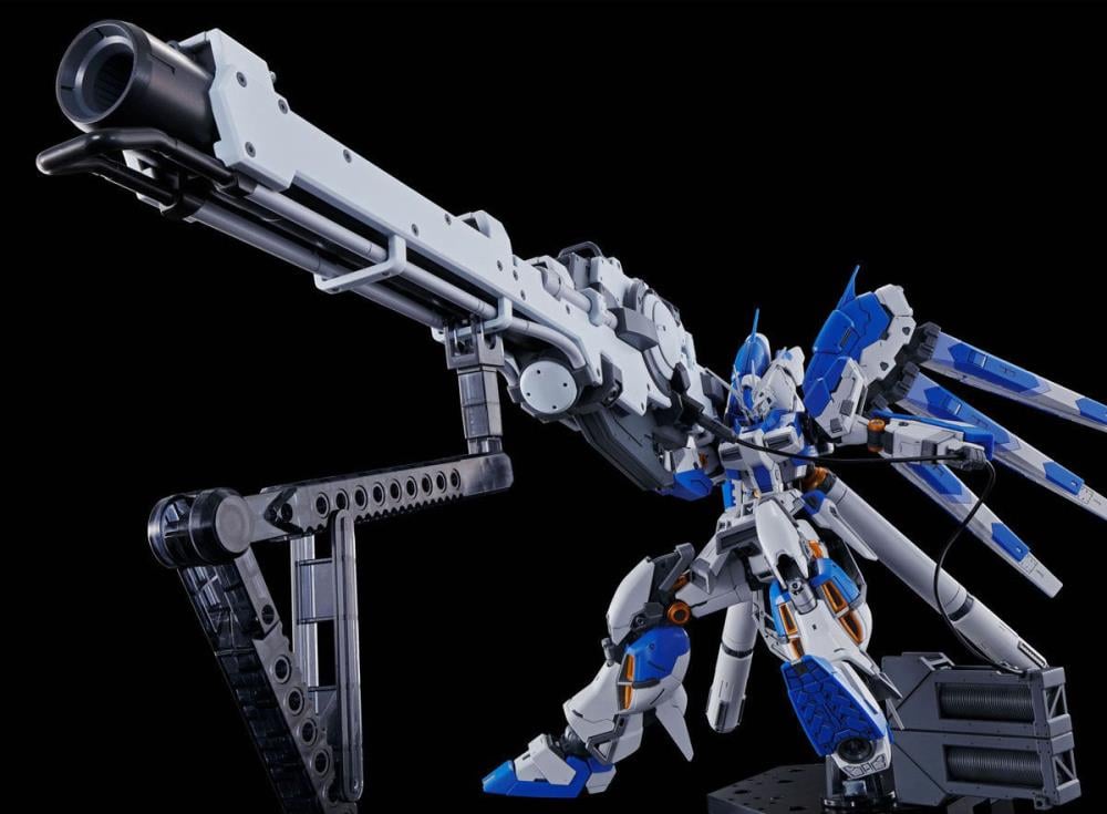 Mobile Suit Gundam: Char's Counterattack RG Hyper Mega Bazooka Launcher for Hi-v Gundam Exclusive 1/144 Scale Model Kit Gallery Image 9