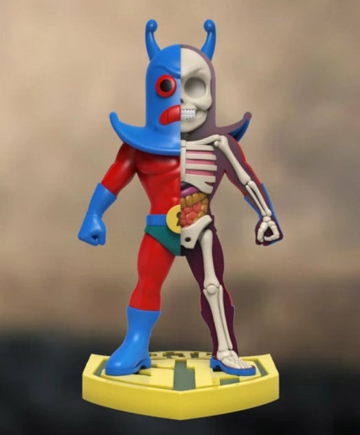 SpongeBob SquarePants Freeny's Hidden Dissectibles Series 4 (Super Edition) Box of 12 Figures Gallery Image 11