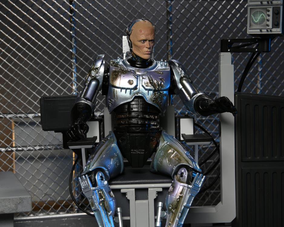 RoboCop Ultimate Battle Damaged RoboCop with Chair Gallery Image 18