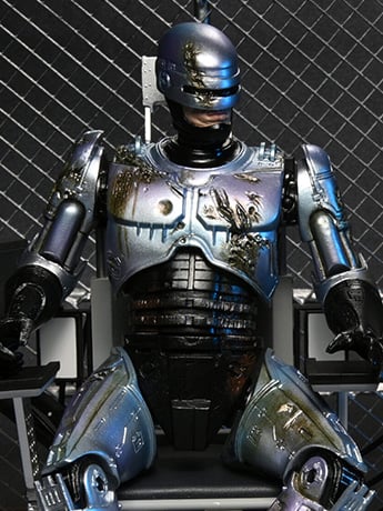 RoboCop Ultimate Battle Damaged RoboCop with Chair Gallery Image 2