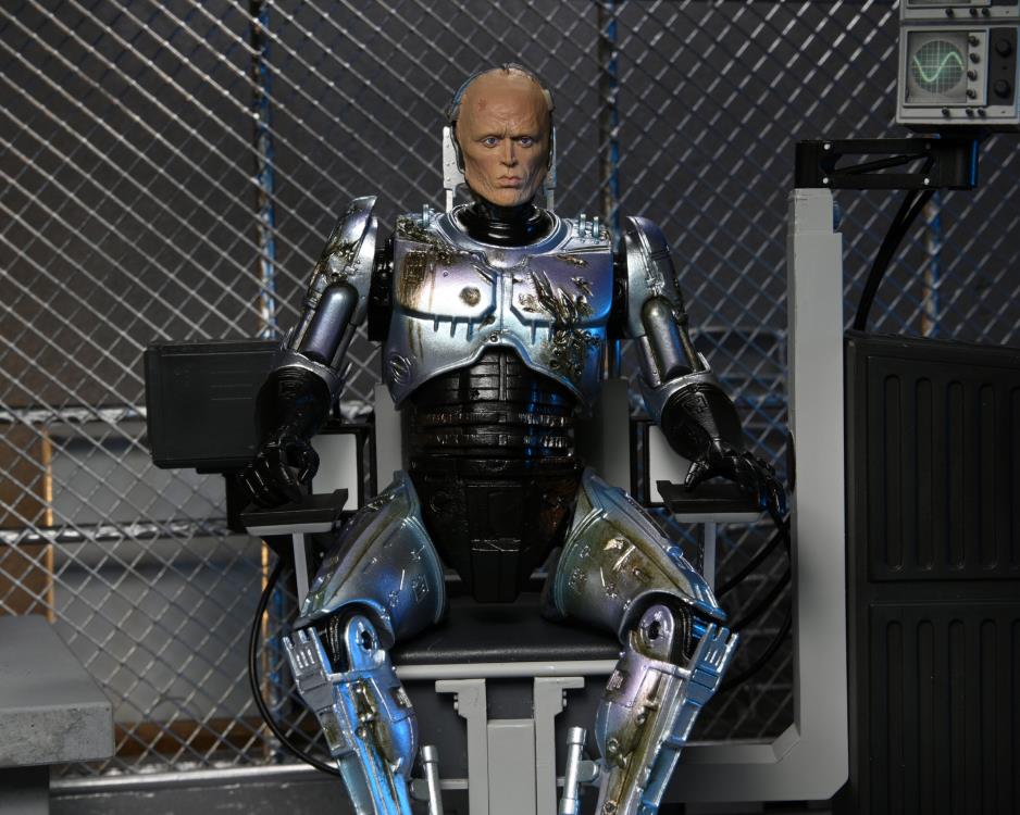 RoboCop Ultimate Battle Damaged RoboCop with Chair Gallery Image 20