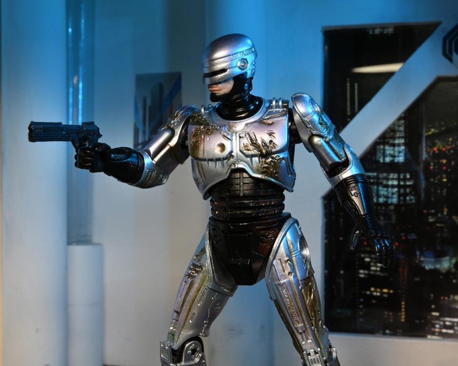 RoboCop Ultimate Battle Damaged RoboCop with Chair Gallery Image 13