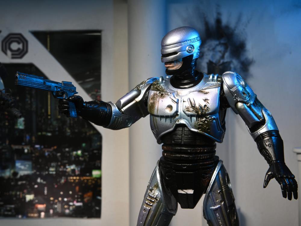 RoboCop Ultimate Battle Damaged RoboCop with Chair Gallery Image 15