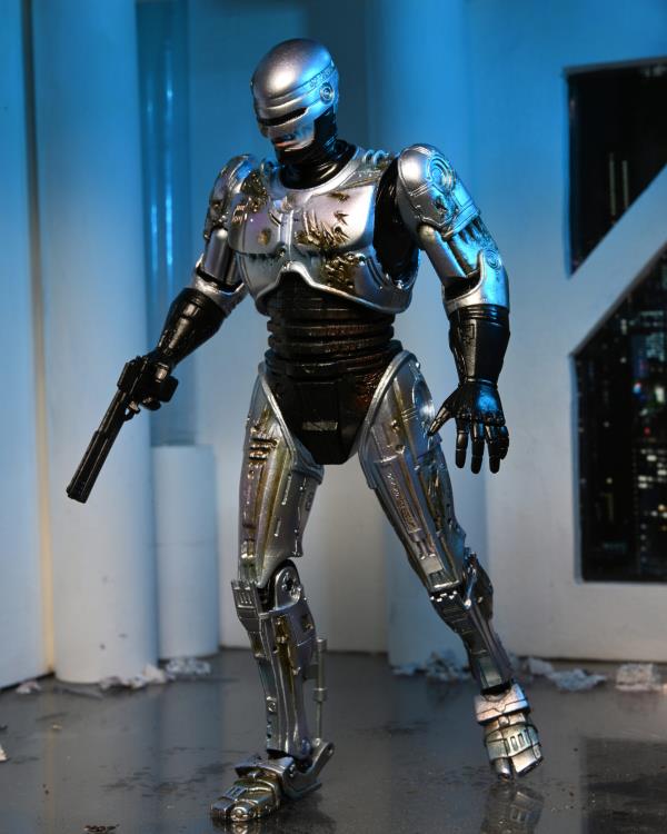 RoboCop Ultimate Battle Damaged RoboCop with Chair Gallery Image 12