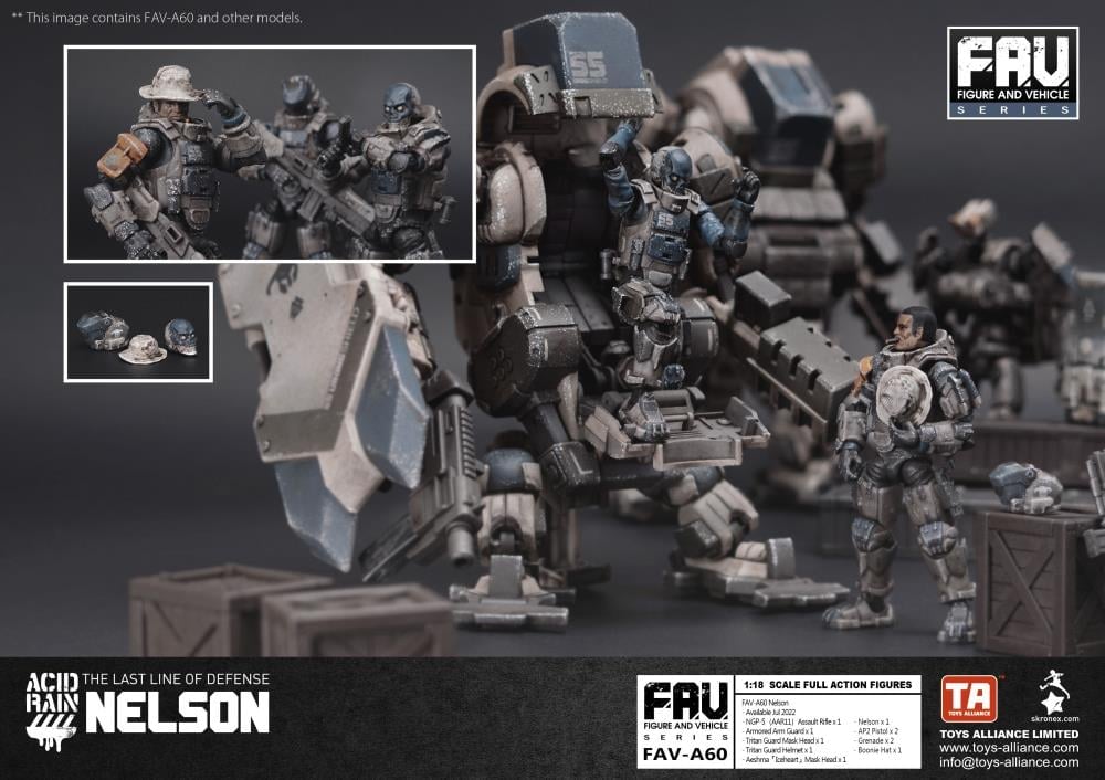 Acid Rain FAV-A60 Nelson Action Figure