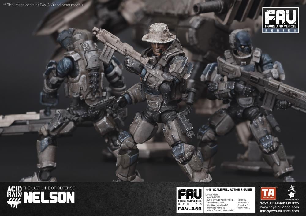 Acid Rain FAV-A60 Nelson Action Figure