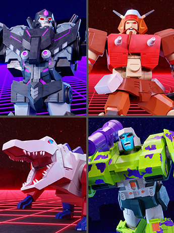 Transformers ULTIMATES! Wave 3 Set of 4 Action Figures Gallery Image 2