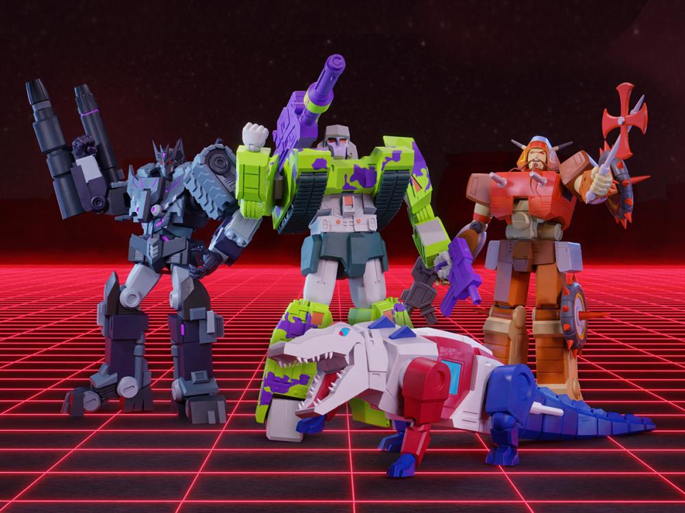 Transformers Wave 3 - Confezione 18 Statuette In Metallo Pressofuso Da 4,2 Cm - Personaggi Originali Autobot E Decepticon