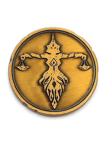 Mythic Legions Tactics: War of the Aetherblade Illythia's Brood Sigil Coin Gallery Image 2